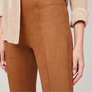 Spanx faux suede leggings